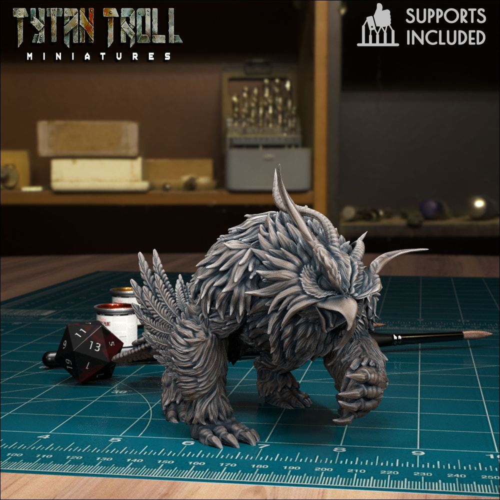 Image of Owlbear 01 [Pre-Supported]